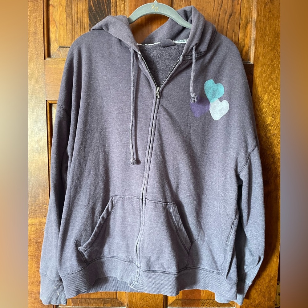 Victoria Secret Pink full zip sweatshirt with hood
